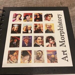 Art Morphistory Spiral Notebook